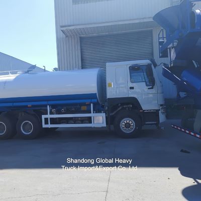 20000L 30000 ลิตร ซินอทรูคใหม่มือสอง HOWO 6 * 4 Sprinkler ถังน้ํา รถบรรทุก