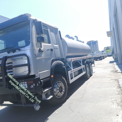 HOWO รถบรรทุกถังน้ํา Sinotruck HOWO 6*4 รถกระจายน้ํา 20000 ลิตร รถบรรทุกถังน้ํา สําหรับขาย