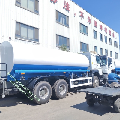 HOWO 6*4 400HP รถบรรทุกถังน้ําปรับปรุง รถบรรทุกเครื่องฉีดน้ํา รถบรรทุกถังน้ํา 6*4