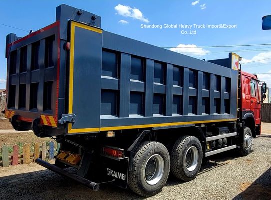 รถดั๊มพ์ SINOTRUK HOWO Euro 2 371HP-380HP 8X4 6X4 สำหรับงานหนัก