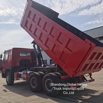 รถดั้มพ์ Sinotruk / HOWO / รถพ่วง / รถเทรลเลอร์ / รถดั้มพ์ / รถบรรทุกดั้มพ์ 6X4 8X4 10/12 ของใหม่หรือใช้แล้วจากประเทศจีน