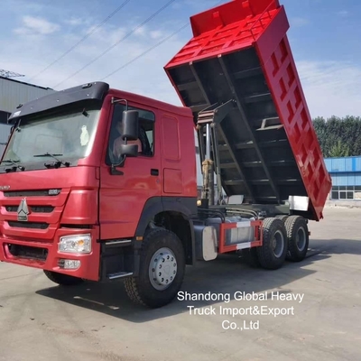 รถดั้มพ์ Sinotruk / HOWO / รถพ่วง / รถเทรลเลอร์ / รถดั้มพ์ / รถบรรทุกดั้มพ์ 6X4 8X4 10/12 ของใหม่หรือใช้แล้วจากประเทศจีน