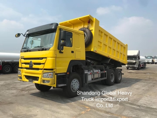 รถดั๊มพ์ HOWO 8X4 /6X4 มือสอง รถดั๊มพ์ Sinotruk Tipper 10 ล้อ รถบรรทุก 50 ตัน รถดั๊มพ์มือสอง