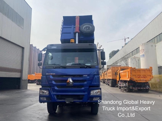 รถดั๊มพ์ขนาดเล็ก Sinotruk HOWO มือสอง 371/375HP 8X4 ขับขวา พร้อมสต็อก