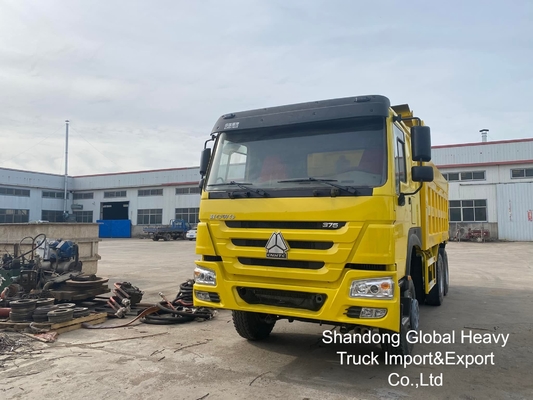 รถดั๊มพ์ Sinotruk HOWO 6X4/8X4 A7/T7 10/12 ล้อ 371 แรงม้า/380 แรงม้า ขนาด 18-25 ลูกบาศก์เมตร สำหรับงานหนัก