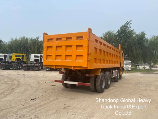 รถดั๊มพ์ Sinotruk HOWO Sitrak Shacman มือสอง 8*4 F3000 X3000