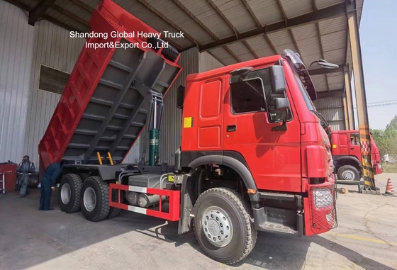 รถดั้มพ์ Sinotruk HOWO 30 ตัน สำหรับงานหนัก รุ่น Sino Cargo 6X4 เครื่องยนต์ 371 แรงม้า 380 แรงม้า 400 แรงม้า สำหรับงานออฟโรด รถดั้มพ์ / รถเทท้าย