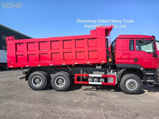 รถดั้มพ์ Sinotruk HOWO 30 ตัน สำหรับงานหนัก รุ่น Sino Cargo 6X4 เครื่องยนต์ 371 แรงม้า 380 แรงม้า 400 แรงม้า สำหรับงานออฟโรด รถดั้มพ์ / รถเทท้าย