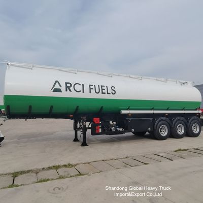 40 Cubic Tank 3 Axles Aluminum Alloy Fuel Tanker Semi Trailer for Long-distance Transportation