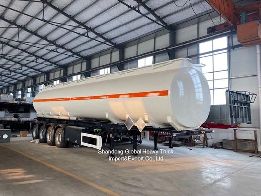 3 Axles Carbon Steel Fuel Tanker Semi Trailer with High Strength and Long Durability for Corrosion Resistant Oil Transport