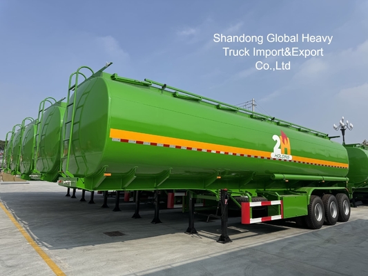 3 แอ็กซ์ 45000L ไดเซลเบนซินรถบรรทุกรถยนต์