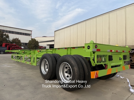 Heavy Duty Low Bed Semi Trailer with Q345B Steel and Jost 28ton Outrigger for 13,000mm Length Transport