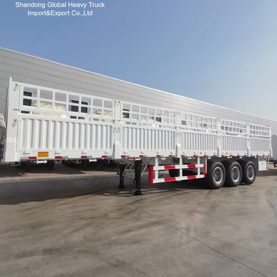 รถกึ่งพ่วงเหล็ก 3 เพลาสำหรับขนส่งสินค้าเทกอง