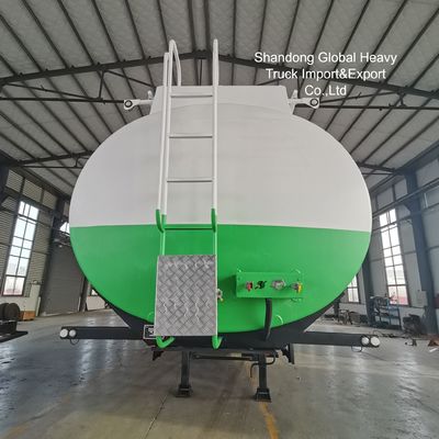 รถกึ่งพ่วงบรรทุกน้ำมัน 3 เพลา ความจุ 50000 ลิตร โครงสร้างเหล็ก