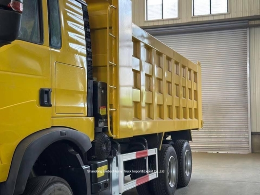 ราคา Sinotruk เอธิโอเปีย Sino ใช้แล้วและใหม่ HOWO Tx 8X4 16 25 ลูกบาศก์เมตร รถดั๊มพ์ 12 ล้อ