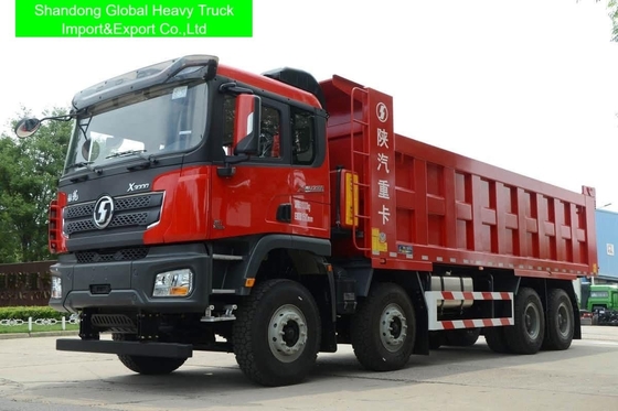 รถดั้มพ์ Shacman F3000 X3000 H3000 M3000 HOWO 371 380 375 8X4 สำหรับงานหนัก
