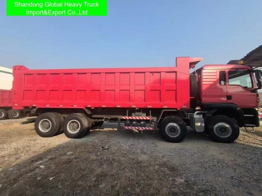 รถดั้มพ์ Shacman F3000 X3000 H3000 M3000 HOWO 371 380 375 8X4 สำหรับงานหนัก