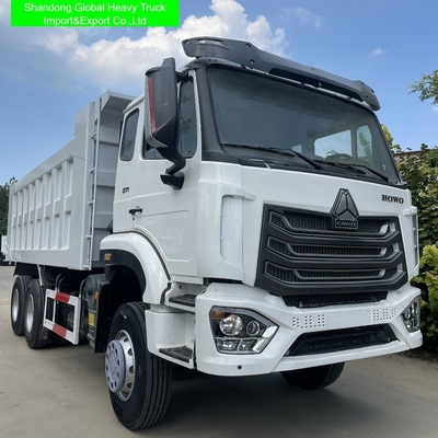 รถดั๊มพ์ Sinotruk HOWO Nx 6X4 371/375HP 10 ล้อ LHD/RHD ข้อเสนอที่ดีที่สุดสำหรับแอฟริกา