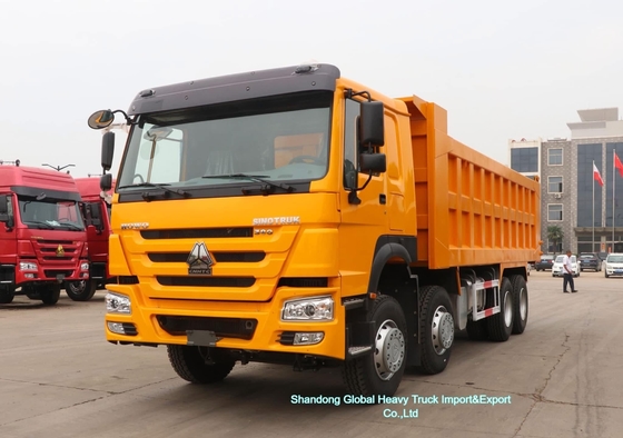 รถดั๊มพ์ Sinotruk HOWO 8x4 380 แรงม้า บรรทุก 30-45 ตัน