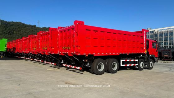 Shacman F3000 8x4 40 ตัน รถบรรทุกขยะด้วยเครื่องยนต์ 400 HP