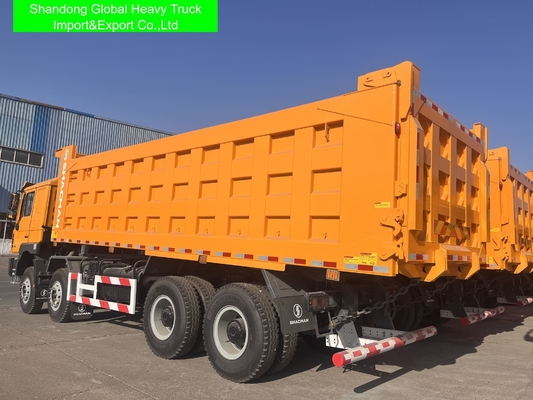 รถดั๊มพ์ Sinotruk HOWO 8x4 380 แรงม้า บรรทุก 30-45 ตัน