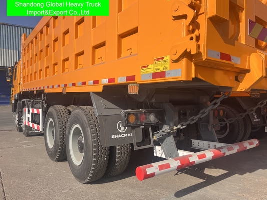 รถบรรทุก Shacman F3000 H3000 ของจีน 400 แรงม้า 20 ตัน 6x4 10 ล้อ ราคาขายรถดั๊มพ์ Shacman มือสอง