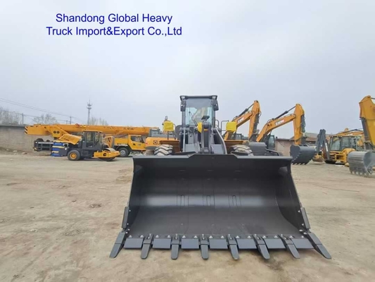 แบรนด์ดังของจีน xcmg รถตักล้อยางขนาดเล็กขนาดเล็ก 3 ตัน 5 ตัน บุ้งกี๋ 3cbm LW300kN Loader