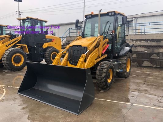 Liugong 777A มินิล้อ Backhoe Loader 2.5t กระปุกภาระ