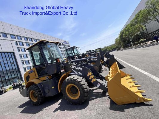 XCMG LW180K เครื่องบรรทุกล้อ 1.8 ตัน สําหรับก่อสร้างถนนและเหมืองแร่