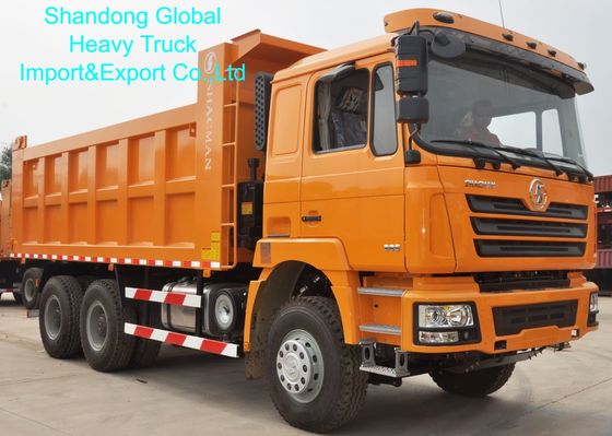 รถดั๊มพ์ Shacman F3000 พร้อมเครื่องยนต์ 400 แรงม้า มาตรฐานการปล่อยไอเสีย Euro 3 และระบบขับเคลื่อน 6x4 สำหรับงานเหมืองหนัก