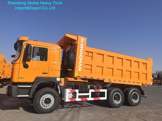 รถดั๊มพ์ Shacman F3000 380 แรงม้า 6x4 10 ล้อ สำหรับงานเหมืองแร่และการก่อสร้าง