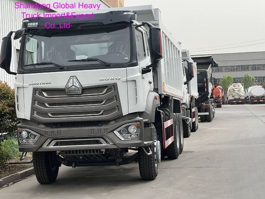 รถดั้มพ์ Sinotruk HOWO NX สำหรับงานหนัก พร้อมเบาะนั่งแบบถุงลม (พวงมาลัยซ้าย/ขวา) และเกียร์ HW19710