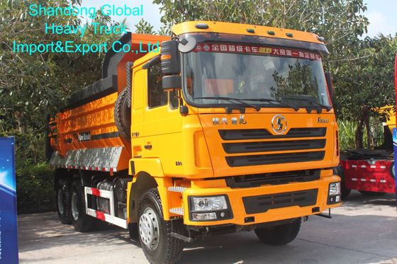 รถดั๊มพ์ Shacman F3000 พร้อมเครื่องยนต์ 400 แรงม้า มาตรฐานการปล่อยไอเสีย Euro 3 และระบบขับเคลื่อน 6x4 สำหรับงานเหมืองหนัก
