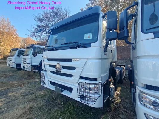 ราคาถูก Heavy Duty LHD 6×4 Drive Tractor Truck ขนาด 336-420 HP และ 10/12-Speed แมนูเอล ทรานซ์