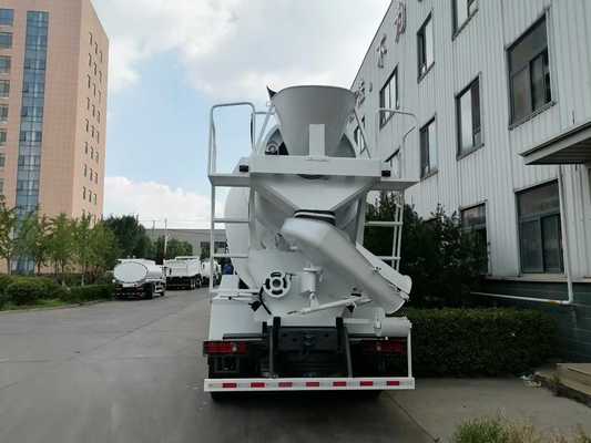 รถบรรทุกปูนซีเมนต์ HOWO 6X4 12 ลูกบาศก์เมตร ประสิทธิภาพสูง รถผสมคอนกรีตมือสอง