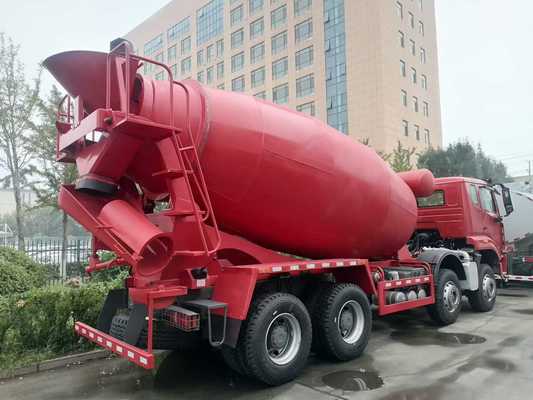 Sinotruk HOWO 8×4 Drive Type 12m3 Capacity 25T Payload Concrete Mixer Truck Cement Mixer Truck