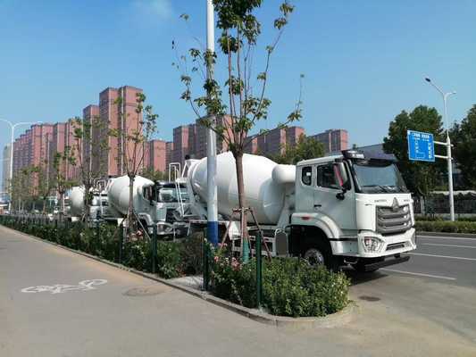 รถผสมคอนกรีต Zoomlion HOWO NX 6X4 ปี 2025 พร้อมเครื่องยนต์ดีเซล Euro 2/Euro 3 ขนาด 300-400 แรงม้า