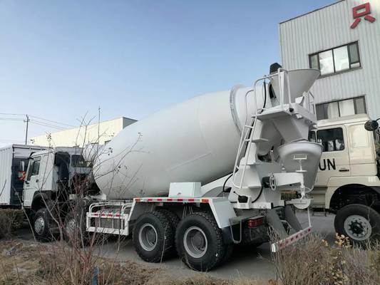 HOWO NX 6×4 Concrete Mixer Truck with 371 HP Engine 300 L Fuel Tank and 12.00R20 Tyres