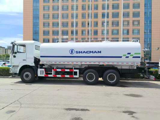 ราคาโรงงาน Shacman 6 × 4 20000L ถังน้ําเหล็กไร้ขัดเหล็ก พร้อมความจุ 20 ตัน