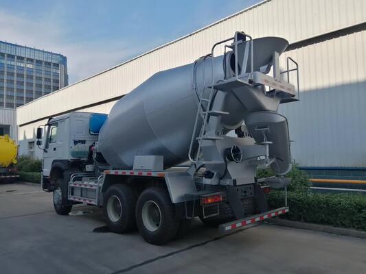Sinotruck HOWO Nx Tx 6X4 Euro2 340HP 371HP 8m3 10m3 25 ตัน รถบรรทุกซีเมนต์ / เครื่องผสมคอนกรีต
