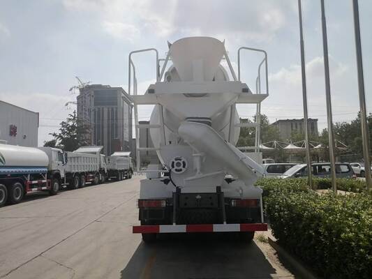 Sinotruk HOWO 8×4 12CBM รถบรรทุกผสมคอนกรีต พร้อมเครื่องยนต์ 371 HP สําหรับการก่อสร้างภาระหนัก