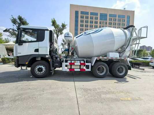 รถผสมคอนกรีต Sinotruk HOWO 6×4 ประสิทธิภาพสูง ขนาด 12 CBM เครื่องยนต์ 371 แรงม้า
