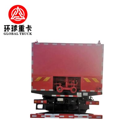 ยูโร 6 Shacman 8 × 4 กระบะทรายหัก รถบรรทุกที่มีปริมาณถัง 20,000 ลิตรสําหรับกระตุ้นสนามน้ํามัน