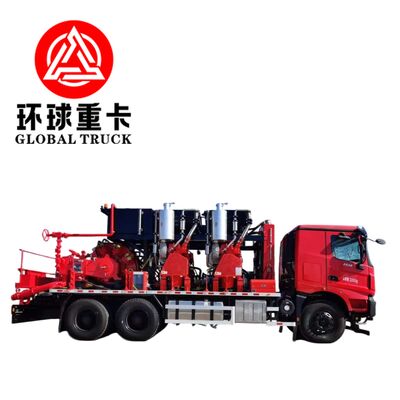 XYLC2500 8×6 รถบรรทุกบดน้ํามันในสนามน้ํามัน 2500 HP และ 15,000 psi ความดันสําหรับการสกัดน้ํามันและก๊าซที่ไม่ปกติ