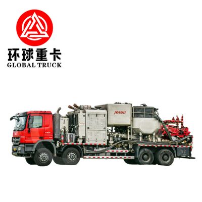 Shacman 8×6 Oilfield Fracturing Truck with Euro 6 Diesel Engine and 1697L/Min Pump Displacement