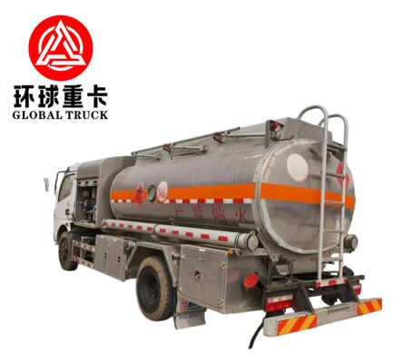 รถบรรทุกเติมน้ำมันเครื่องบิน Dongfeng ระดับไฮเอนด์ ขนาด 8000L-12000L ขับเคลื่อน 4x2 มาตรฐานไอเสีย Euro III/V