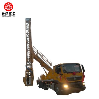 Euro 4/2/5/6 Emission Standard Bridge Inspection Truck with 16m-20m Working Height and High-Temperature Resistant Hydraulic System