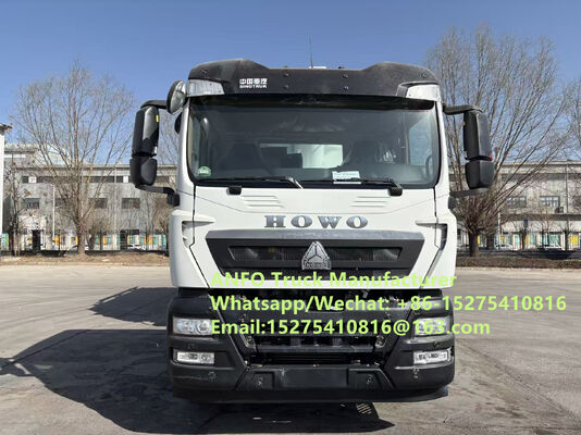 รถบรรทุกผสมและบรรจุระเบิดแอมโมเนียมแกรนูล ANFO แบบใหม่ HOWO 10/15/20/30T BCLH-10 สำหรับงานระเบิดในพื้นที่ บริการระเบิดแบบอิมัลชันสำหรับคาซัคสถาน/อุซเบกิสถาน/อินโดนีเซีย/คองโก DRC TREAD MMU