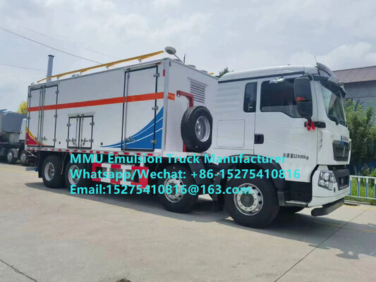 ค่าใช้จ่ายที่คุ้มค่า HOWO 15T GLOBAL-BCRH-15 ที่สถานที่ผสมผสานและชาร์จรถบรรทุกเอมูลชั่น รถบรรทุกระเบิดจํานวนมาก มองโกเลีย บริการเหมืองแร่