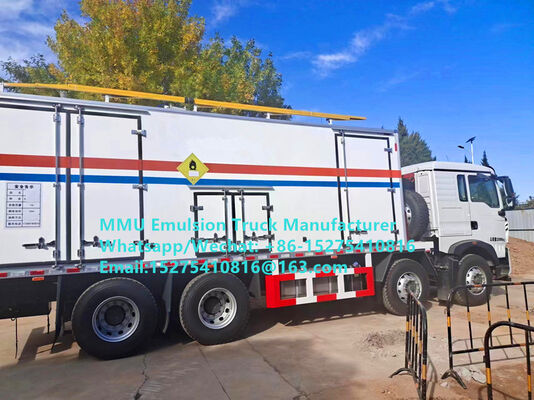 Good Price new ORICA 15/20/25Ton on-site mixing and charging emulsion truck bulk explosive loading truck Mongolia Mining Blast service Kazakhstan Uzbekistan Indonesia Congo DRC GUINEE Tanzania MMU